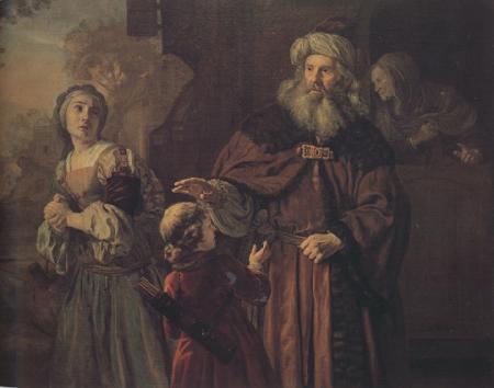 Jan victors The Expulsion of Hagar and Ishmael (mk33)